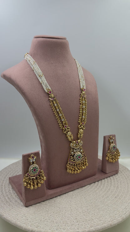 Sanvi Chorski Heritage Long Necklace Set
