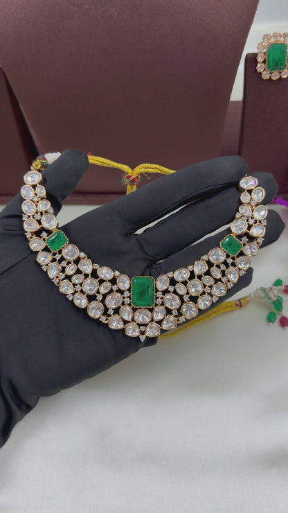 Yukta Moissanite Premium Necklace