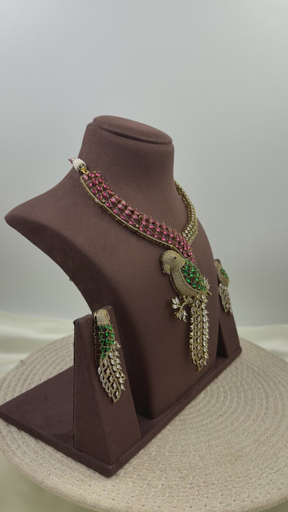 Chhavi Royal Mithu Victorian Necklace Set