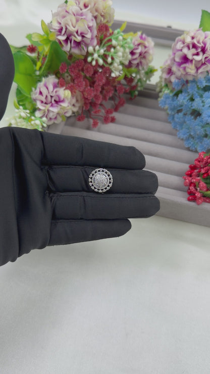 Shanaya American Diamond Ring (Adjustable)
