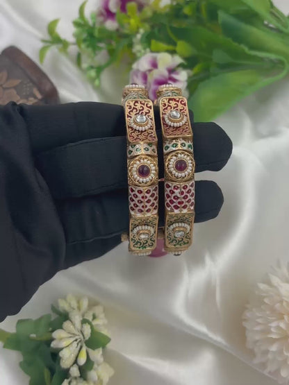 Krisha Premium Heritage Bangles