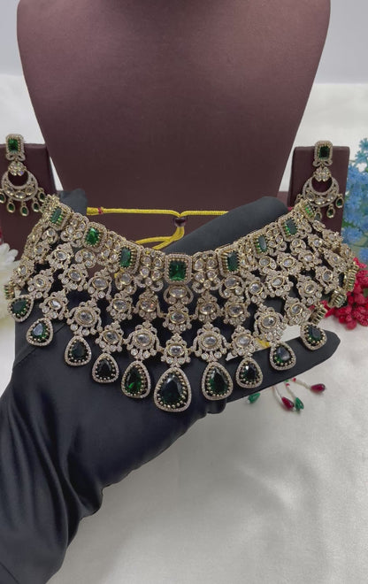 Dhara Victorian Choker Necklace