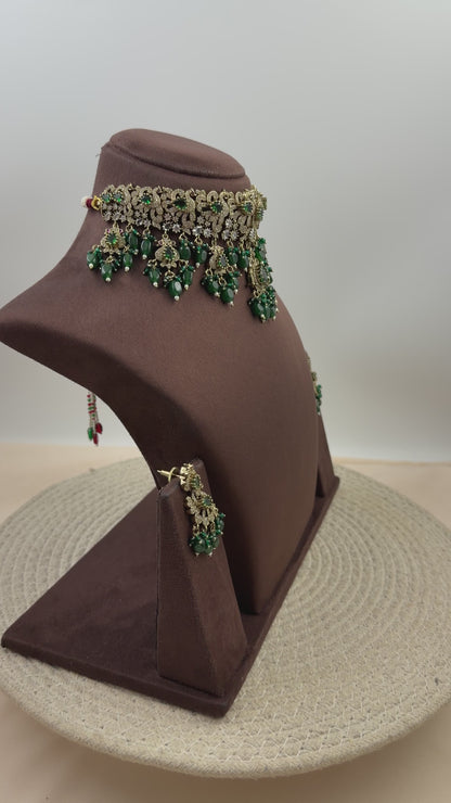 Punya Victorian Choker Necklace Set