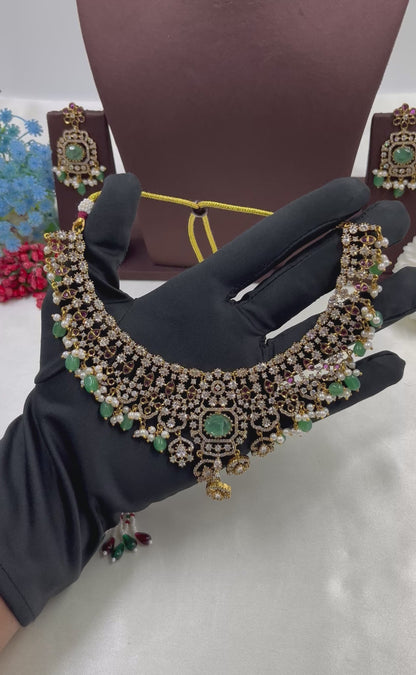 Varsha Victorian Premium Necklace