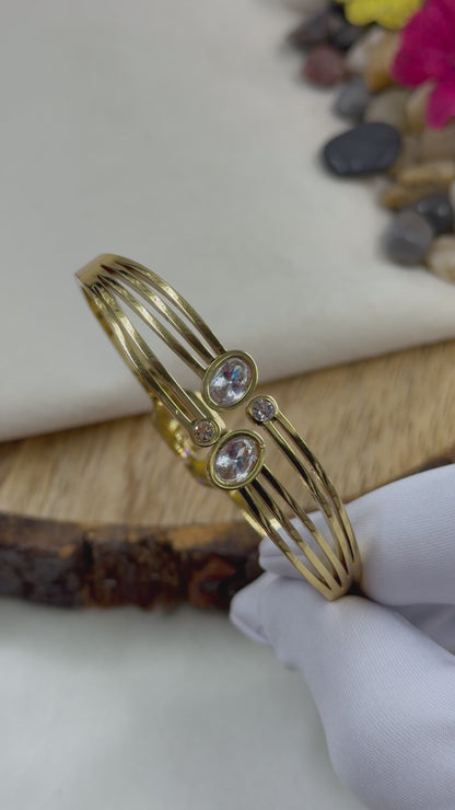 Vinita Stainless Steel Bracelet (Openable)