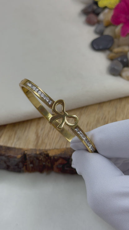 Simran Stainless Steel Bracelet (Openable)