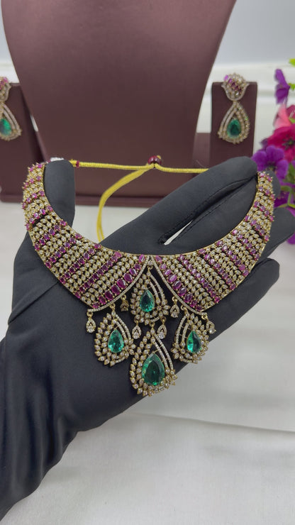 Palak Victorian Necklace