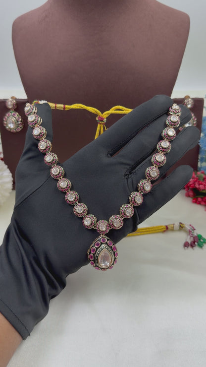 Sanchita Moissanite Delicate Necklace