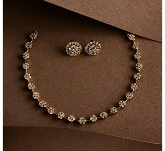 Dia Delicate Victorian Necklace Set